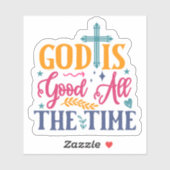 Creatieve Bijbelvers Sticker met levendige kleuren (Vel)