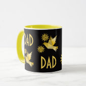 CREATIEVE BIRD-MOK VOOR CADEAU DAD MOK (Voorkant links)