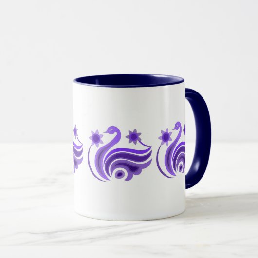 CREATIEVE BIRD-MOK VOOR CADEAU MOK (Voorkant rechts)