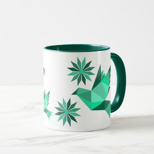 CREATIEVE BIRD-MOK VOOR CADEAU MOK (Voorkant rechts)