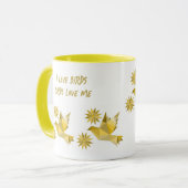 CREATIEVE BIRD-MOK VOOR CADEAU MOK (Voorkant links)