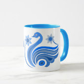 CREATIEVE BIRD-MOK VOOR CADEAU MOK (Voorkant rechts)