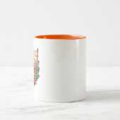 Creatieve blad mok voor koffie of thee (Center)