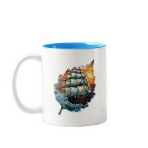 Creatieve blad mok voor koffie of thee
