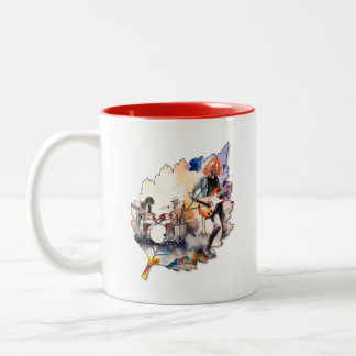Creatieve blad mok voor koffie of thee