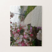 Creatieve bloem boom foto legpuzzel (Verticaal)