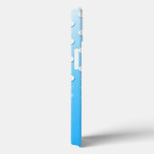 Creatieve bloemcompositie met stippen achtergrond Case-Mate iPhone case (Achterkant / Rechts)