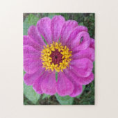 Creatieve bloemen foto legpuzzel (Verticaal)