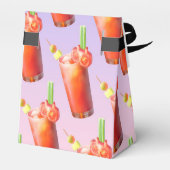 Creatieve Bloody Mary Cocktail Bedankdoosjes (Achterkant)
