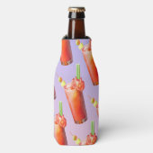 Creatieve Bloody Mary Cocktail Flesjeskoeler (Fles Voorkant)