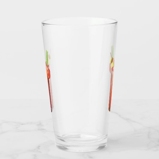 Creatieve Bloody Mary Cocktail Glas (Rechts)
