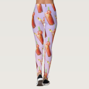 Creatieve Bloody Mary Cocktail Leggings