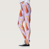 Creatieve Bloody Mary Cocktail Leggings (Links)