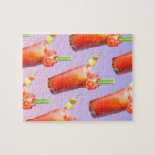 Creatieve Bloody Mary Cocktail Legpuzzel (Horizontaal)