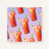 Creatieve Bloody Mary Cocktail Notitieboek (Voorkant)