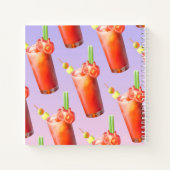 Creatieve Bloody Mary Cocktail Notitieboek (Achterkant)