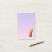 Creatieve Bloody Mary Cocktail Post-it® Notes (Op bureau)