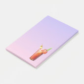 Creatieve Bloody Mary Cocktail Post-it® Notes (Schuin)
