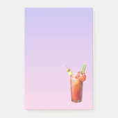 Creatieve Bloody Mary Cocktail Post-it® Notes (Voorkant)