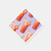 Creatieve Bloody Mary Cocktail Servet (Hoek)