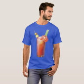 Creatieve Bloody Mary Cocktail T-shirt (Voorkant volledig)