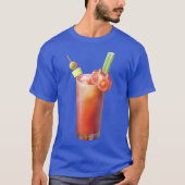 Creatieve Bloody Mary Cocktail T-shirt (Voorkant)