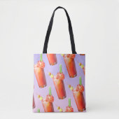 Creatieve Bloody Mary Cocktail Tote Bag (Voorkant)