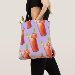 Creatieve Bloody Mary Cocktail Tote Bag