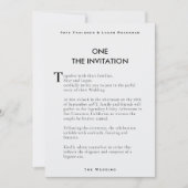 Creatieve Boek Pagina Huwelijksuitnodiging Zacht W Kaart (Voorkant)