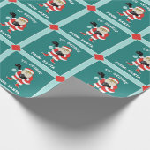 Creatieve boksvakantiegeschenk cadeaupapier (Hoek)