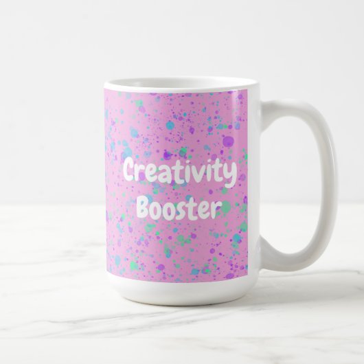Creatieve Booster Roze Koffiemok (Rechts)