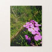 Creatieve bossen bloem groene foto puzzel legpuzzel (Verticaal)