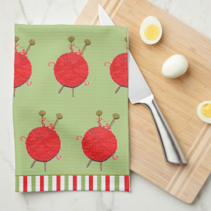 Creatieve Breister Breiend Koppel Keukenhanddoek