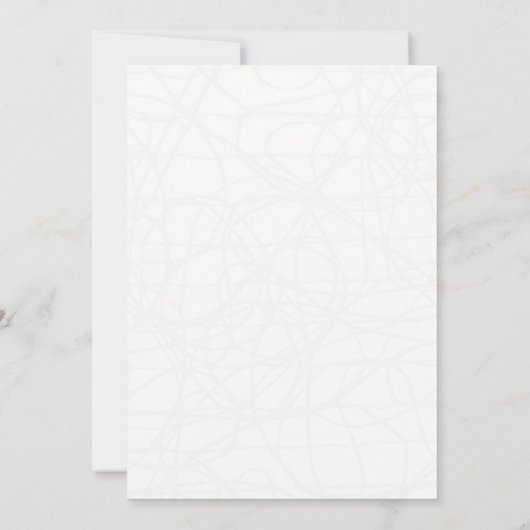 Creatieve bruiloft uitnodiging (Achterkant)