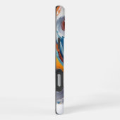 Creatieve Cadeau: Levendig Abstract iPhone Hoesje (Rechterkant)