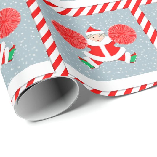 Creatieve Cheerleader Kerstcadeau Cadeaupapier (Rol Hoek)