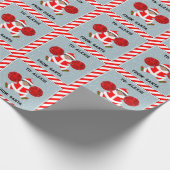 Creatieve Cheerleader Kerstcadeau Cadeaupapier (Hoek)