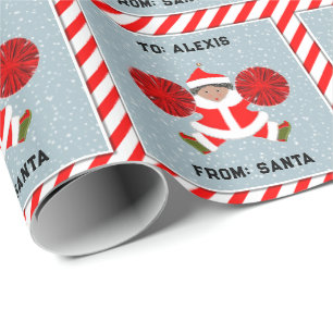 Creatieve Cheerleader Kerstcadeau Cadeaupapier