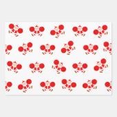 Creatieve cheerleader vakantie inpakpapier vel (Voorkant 3)