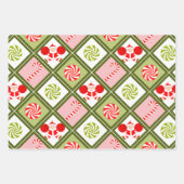 Creatieve cheerleader vakantie inpakpapier vel (Voorkant 2)