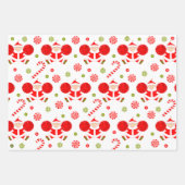 Creatieve cheerleader vakantie inpakpapier vel (Voorkant)
