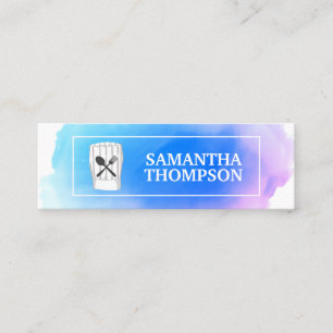 Creatieve Chef   Kookgerei Aquarel Mini Visitekaartje