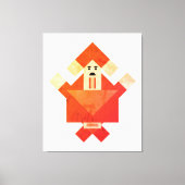 Creatieve Chinese traditionele kunst Canvas Afdruk (Voorkant)