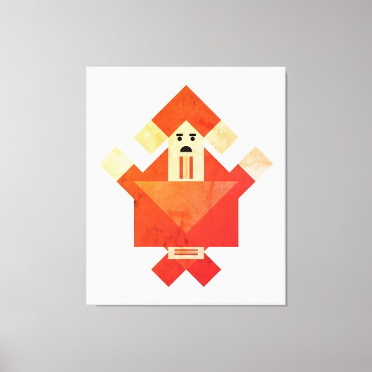 Creatieve Chinese traditionele kunst Canvas Afdruk (Voorkant)