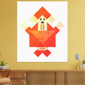 Creatieve Chinese traditionele kunst Canvas Afdruk (Insitu (Woonkamer))