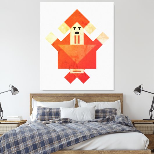 Creatieve Chinese traditionele kunst Canvas Afdruk (Insitu (Slaapkamer))