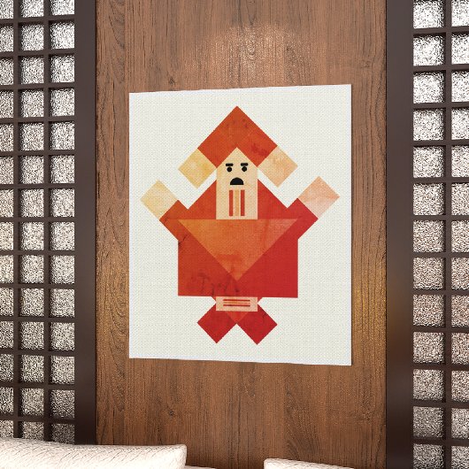 Creatieve Chinese traditionele kunst Canvas Afdruk