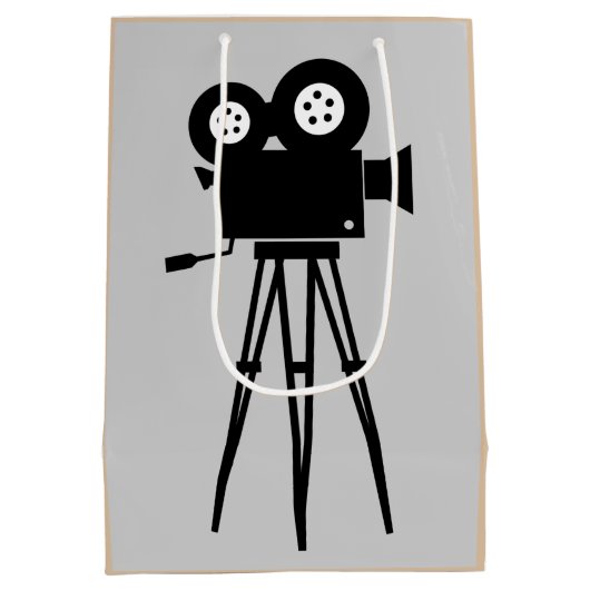 CREATIEVE CINEKAMERA EN DRIEMATIG ONTWERP MEDIUM CADEAUZAKJE (Achterkant)