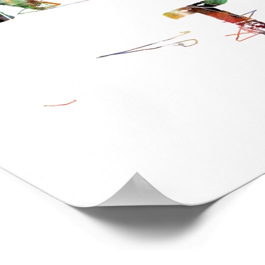 Creatieve denkwijzen zijn zelden onbeleefd poster (Hoek)