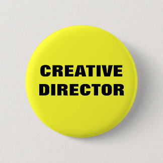 CREATIEVE DIRECTEUR RONDE BUTTON 5,7 CM